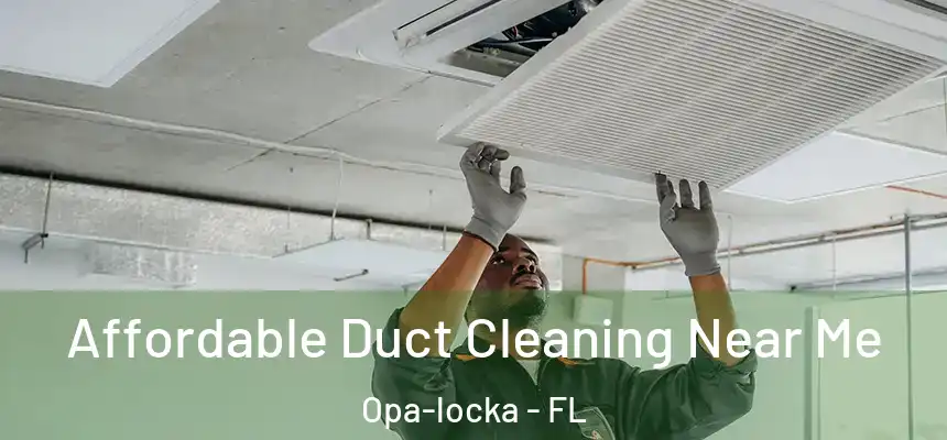 Affordable Duct Cleaning Near Me Opa-locka - FL
