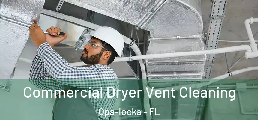 Commercial Dryer Vent Cleaning Opa-locka - FL