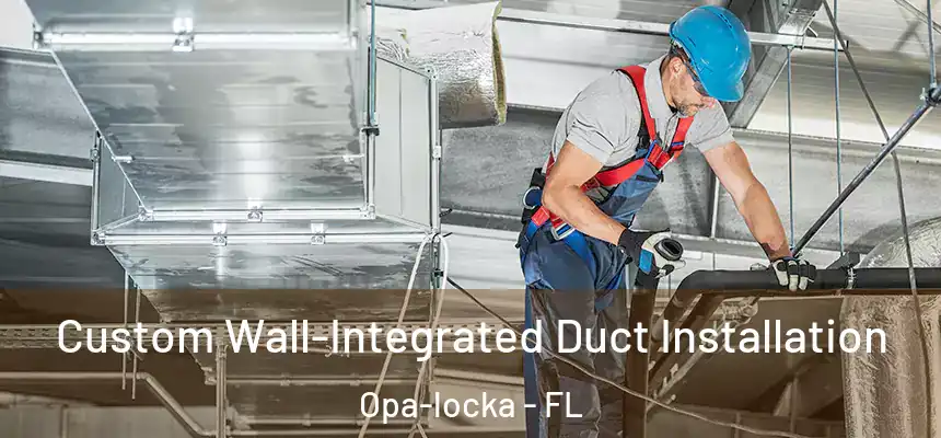  Custom Wall-Integrated Duct Installation Opa-locka - FL