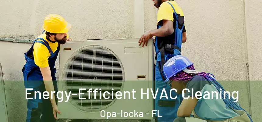 Energy-Efficient HVAC Cleaning Opa-locka - FL